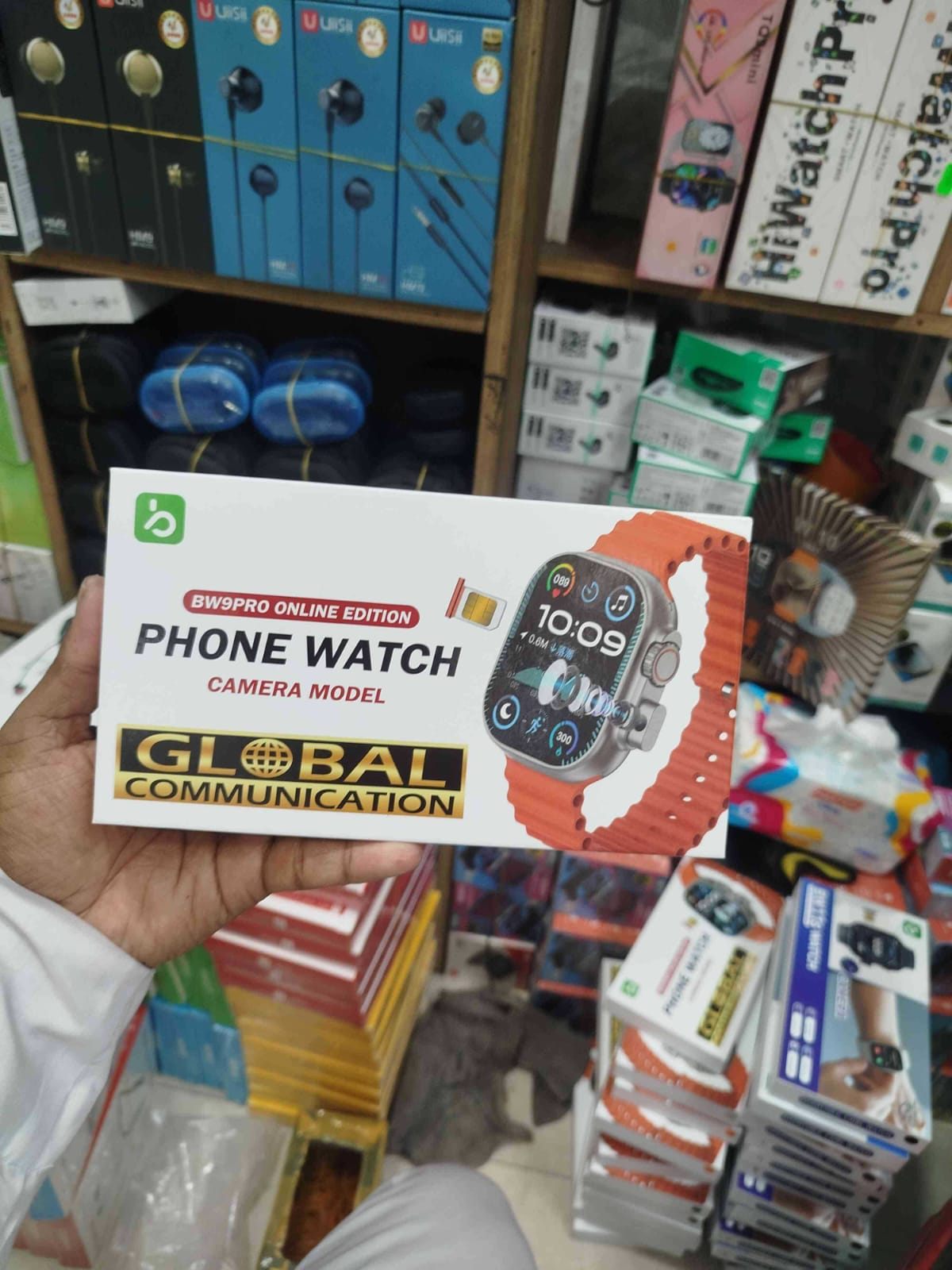 BW9 4G Smart Watch – SIM Calling & Full Touch Display